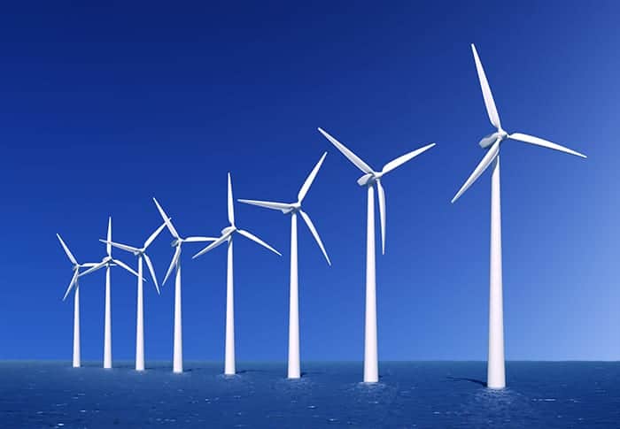 england scotland wales and ireland onshore and offshore wind farm installations