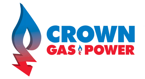 crown gas and power logo.